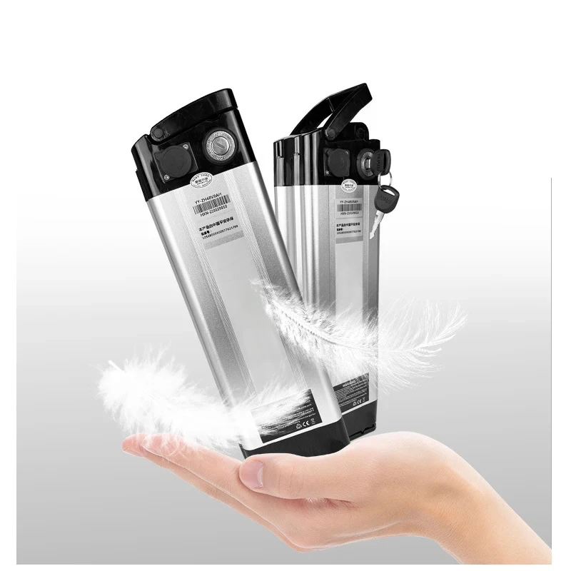 36V 12Ah 20Ah Lithium SilverFish Ebike Batterie Akku 10S 500W 750W 10AH 15AH Electric Bike Bicycle Li-ion 18650 Battery Pack