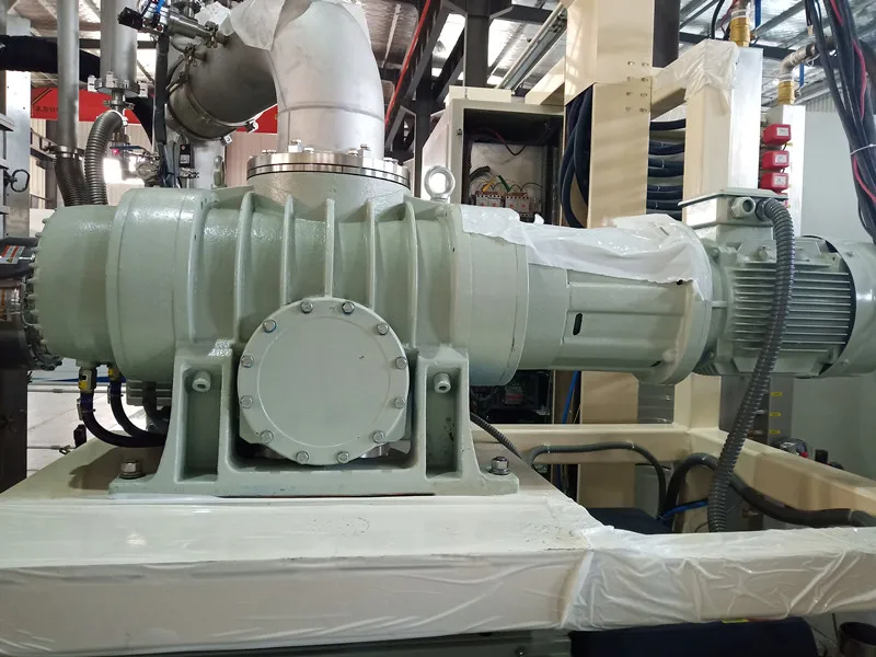 HANA ZJP30 ZJPC30 pumping speed 30L/S 0.75kw roots pump mechanical vacuum roots pump with overflow valve