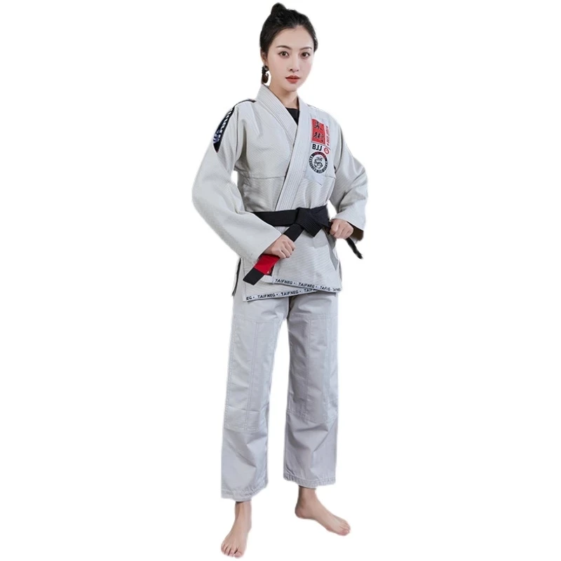 Ladies Brazilian Jiu Jitsu Suit Female BJJ Gi Kimonos Women BJJ Uniform Karate Gi