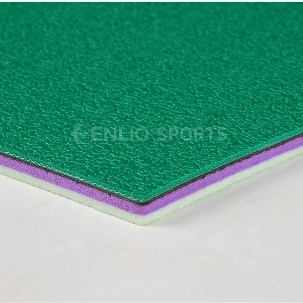 Enlio Free Samples Multi Outdoor Sports Tiles Tent Flooring Table Tennis Floor Mat Badminton Floor Mat Handball Court Tiles
