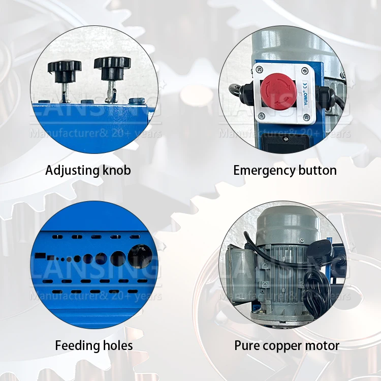 Hot Sale Wire Stripping And Cutting Machine 30mm Electric Copper Cable Peeling Machine Tool Scrap Copper Wire Stripper