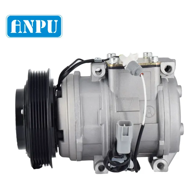 China manufacture 10PA17 car ac parts air conditioner car ac compressor  for Mitsubishi  1PK for Lexus/ 6PK 130MM 78334