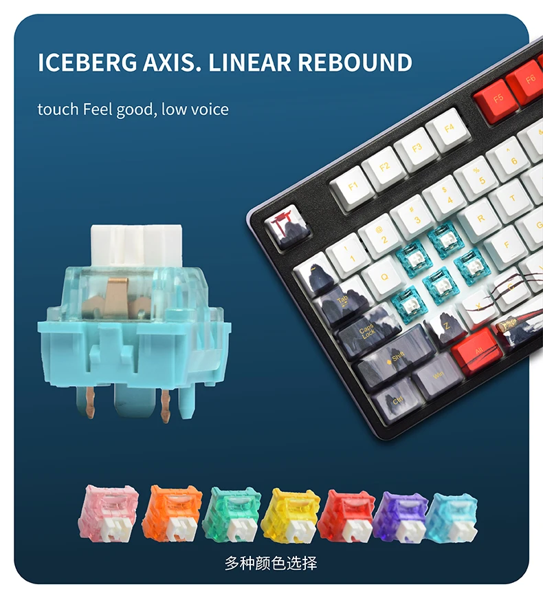 AFLION Gamer White Backlit Hot Swappable Gaming Rgb Mechanical Keyboard Aflion 100 Mechanical Keyboard Phone