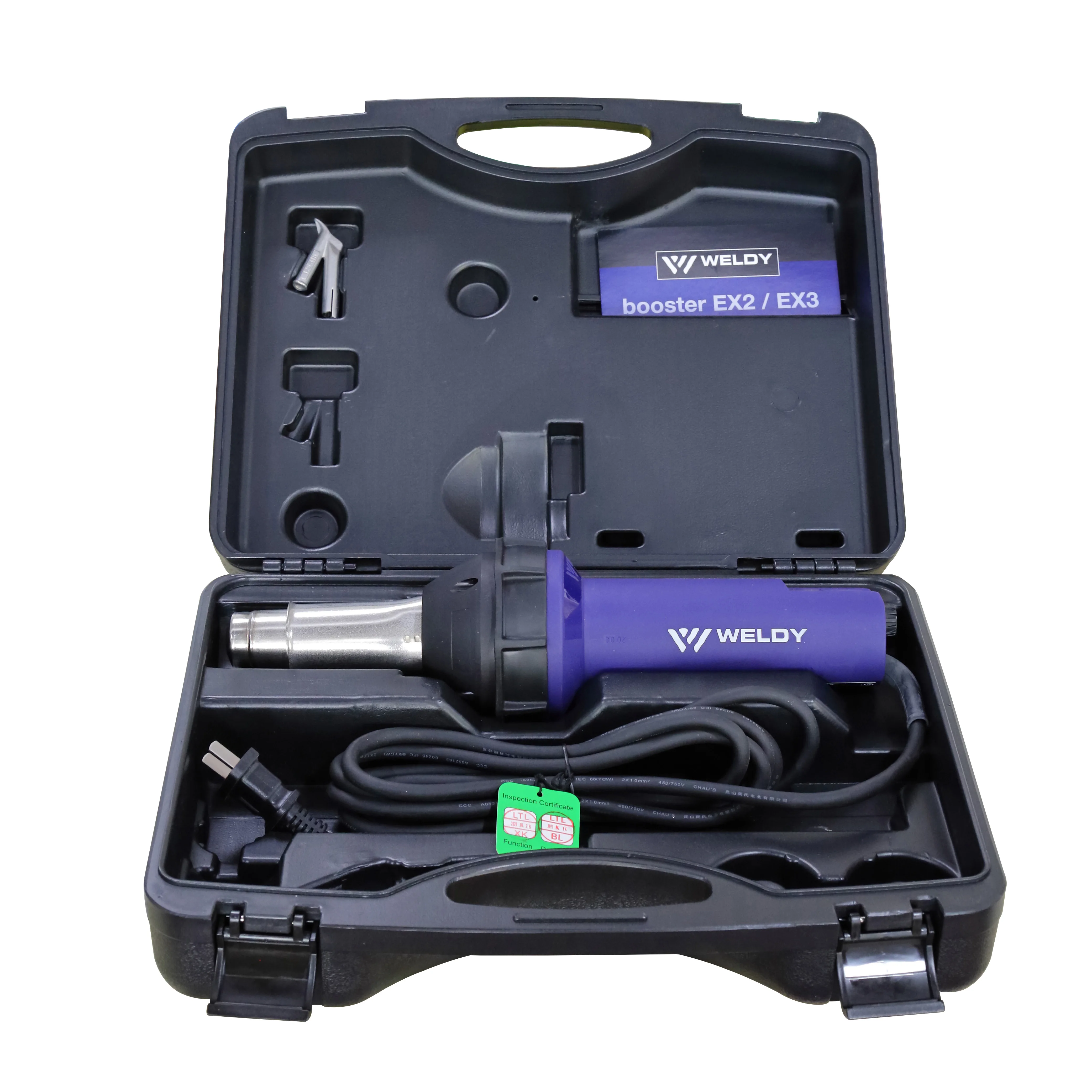 WEIPING Temperature Adjustable Weldy Hot Air Gun Handheld Plastic Welding Gun Welder for Plastic Welding