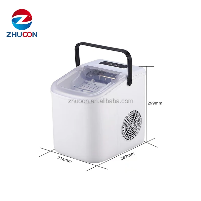 Ice maker home Portable Electric 1.1L Ice Maker Machine With Handle