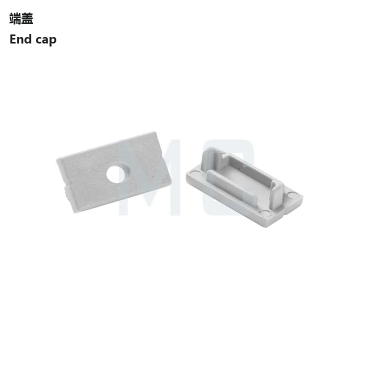 led alu light aluminum white/black powder coating for profile housing ,aluminium profile with led strip