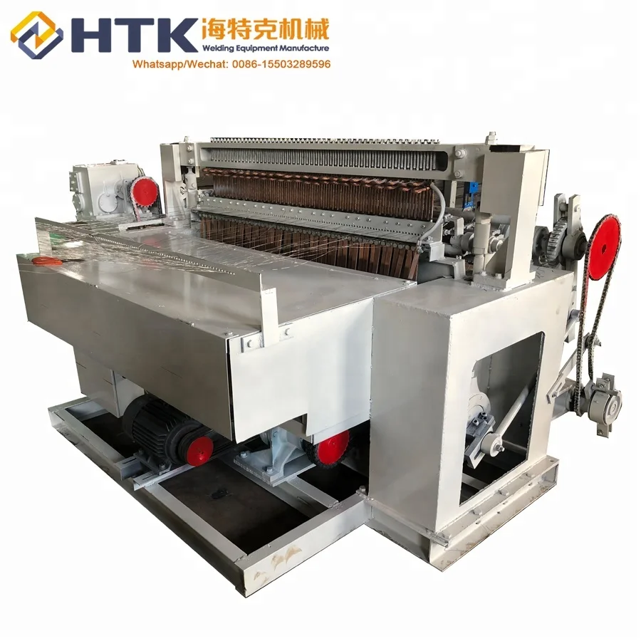 HTK Factory New type heavy duty concrete wire mesh welding machine for construction automatic production line