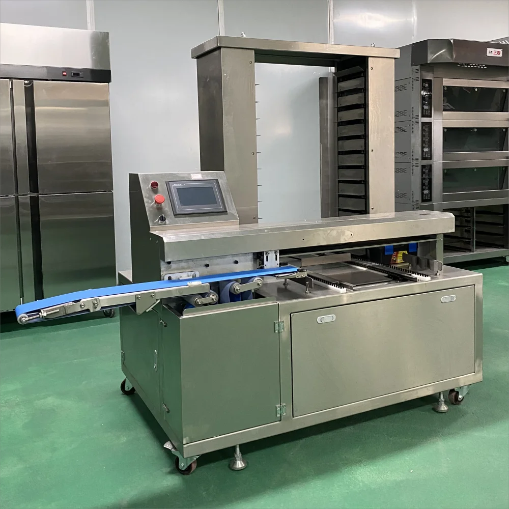 Commercial Multi-functional Mochi Cake Tray Aligning Best Sell Automatic Cookie Trays-arranging Machine Tray a