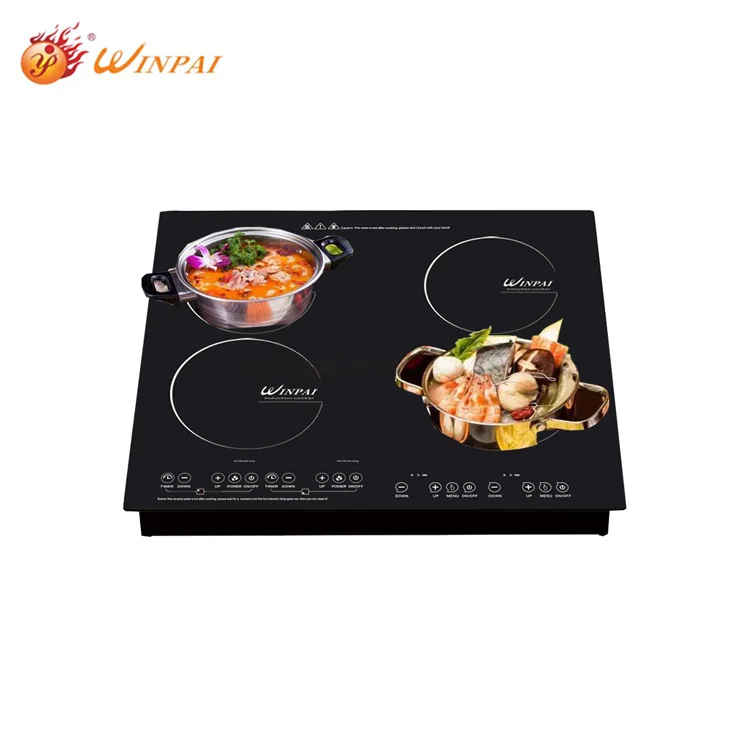 4 Burner Cooktops Induction Stove and Infrared Cooker Built-in Induction Cooker