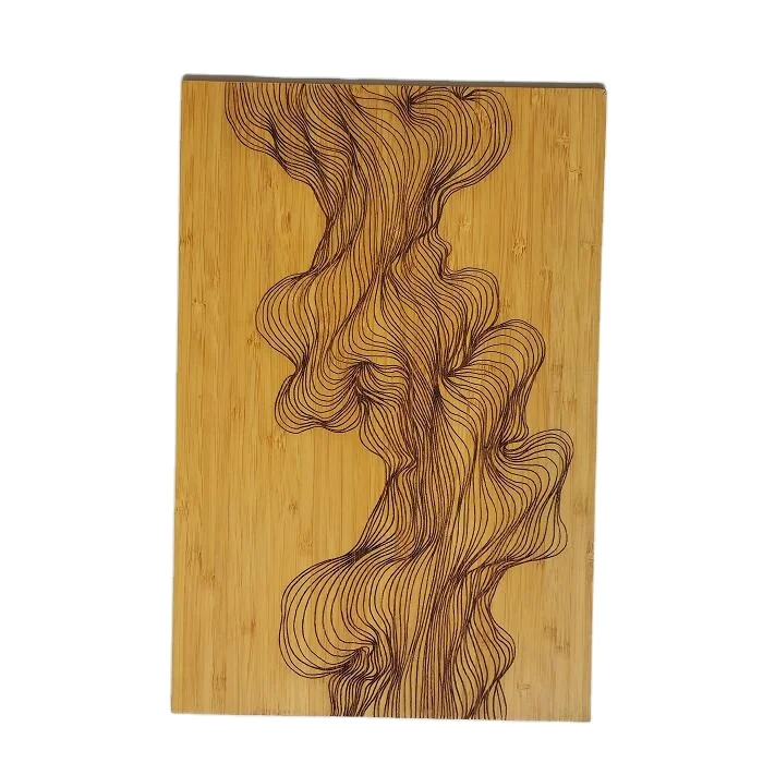 unique bamboo laser rustic Wall Decor
