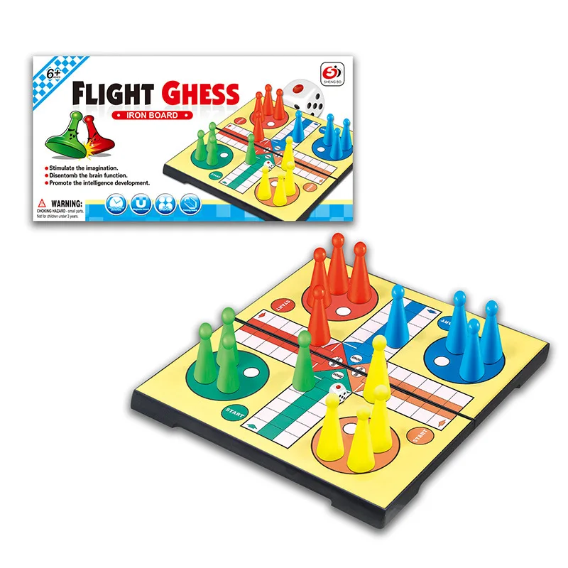 LOWER COST WITH STOCK GAME MAGNETIC LUDO SET MAGNETIC LUDO CHESS CHINESE GO GAME FOR KIDS TOYS EDUCATIONAL CHESS GAME