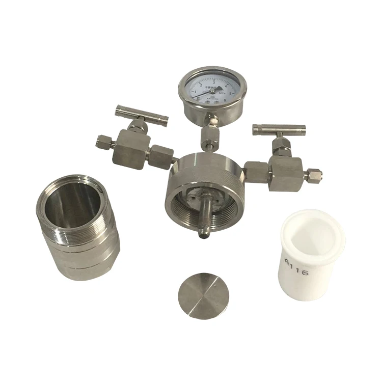 250 мл Магнитный мешалный автоклав пиролизный лабораторный микро химический гидротермореактор высокого давления