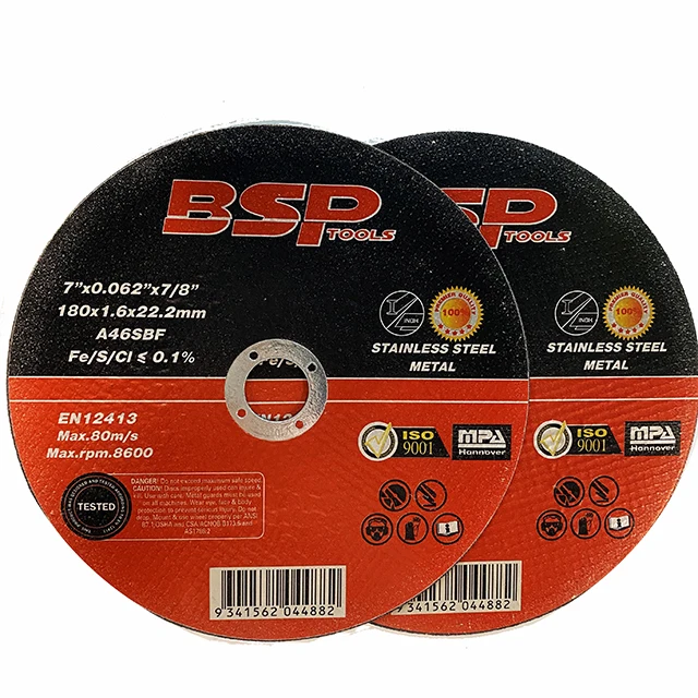 Nice Price Cutting Disc 5 inch 125mm 1mm Abrasive Disc for Cutting Inox Bar