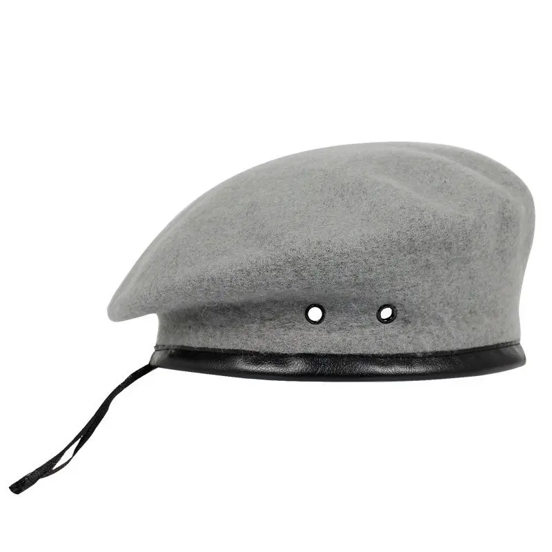 Wholesale Custom boinas para hombres Tactical Berets Cap Adult Wool Beret Hat for Men