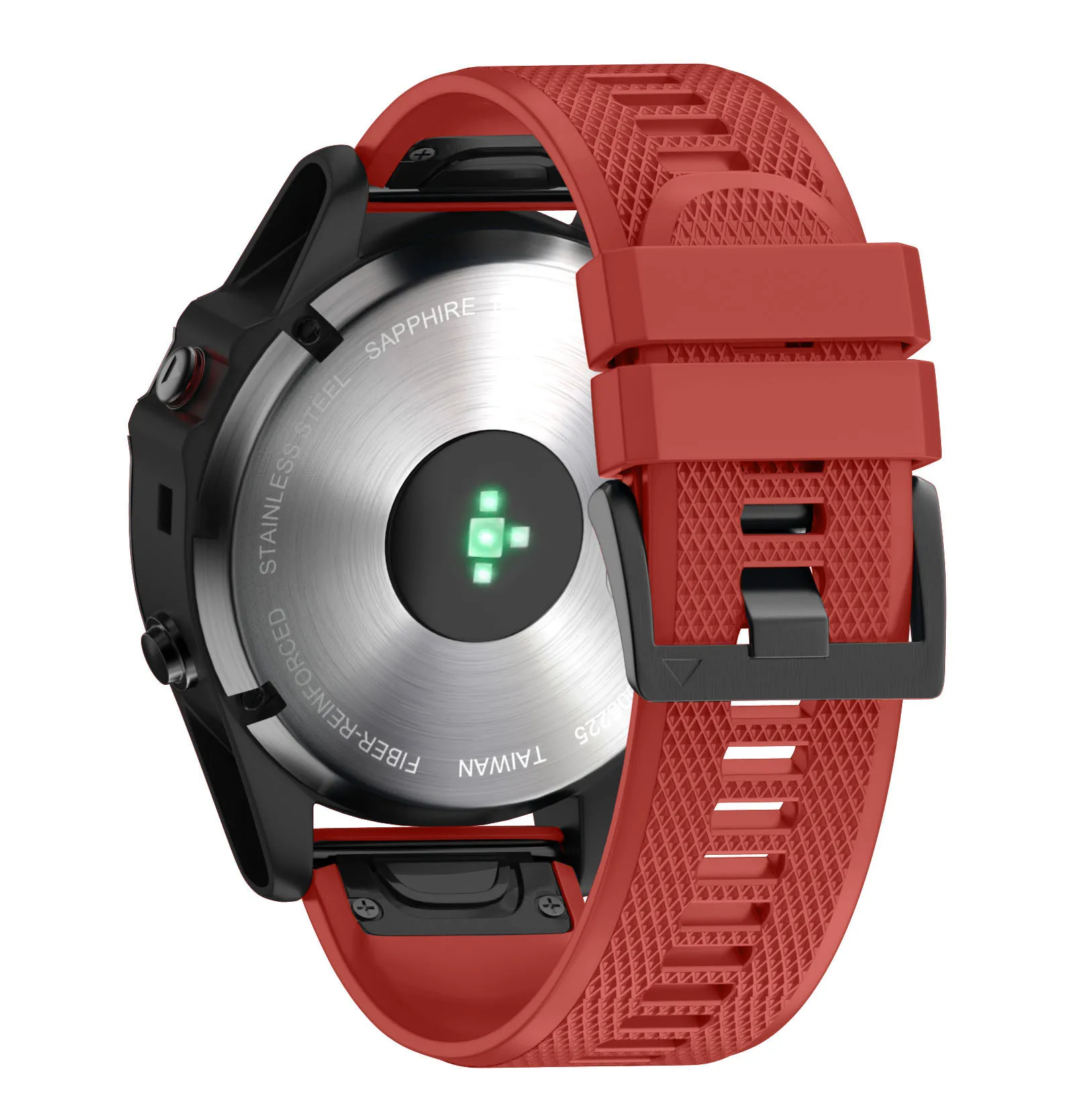 Qiman for Garmin Fenix7 Band,Quick Release 22mm Silicone Smart Watch Replacement Strap for Garmin Fenix 6/5/Forerunner 935