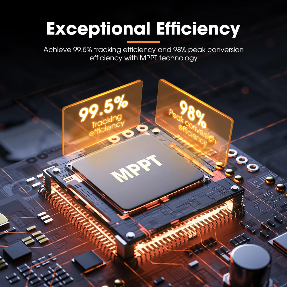 SAN HIMA Blue-tooth Control Auto Recognition 12V/24V 20A  40A 60A Solar Charge Controller MPPT Camping Solar Panel Regulator