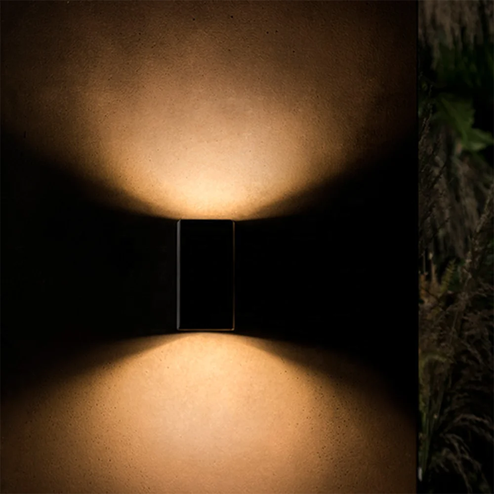 BENTU D Cuboid modern designer LED wall light exterior wall sconce outdoor staircase art deco for bedroom