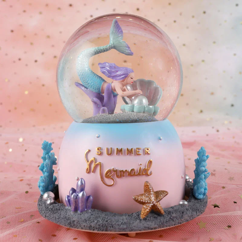 Merry christmas chic snow globe gift