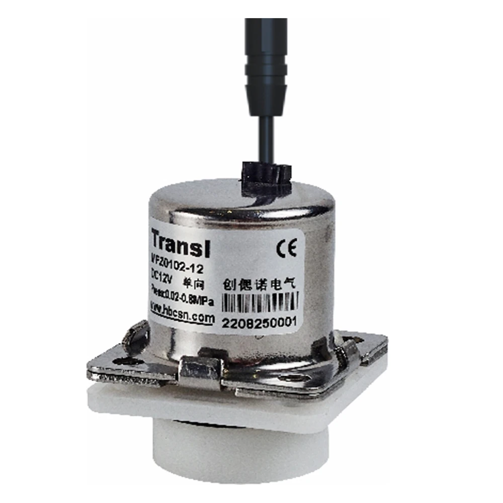 DC3V 5V 12V Bistable electric latching type solenoid valve head for water control system