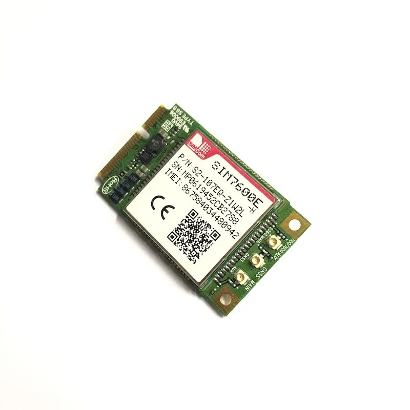  Горячая Распродажа SIM7600E-H PCIE 4 аппарат не привязан к оператору сотовой связи Cat4 Wi-Fi модем многодиапазонный LTE-FDD/LTE-TDD GSM GPS GPRS модуль беспроводной по отличной