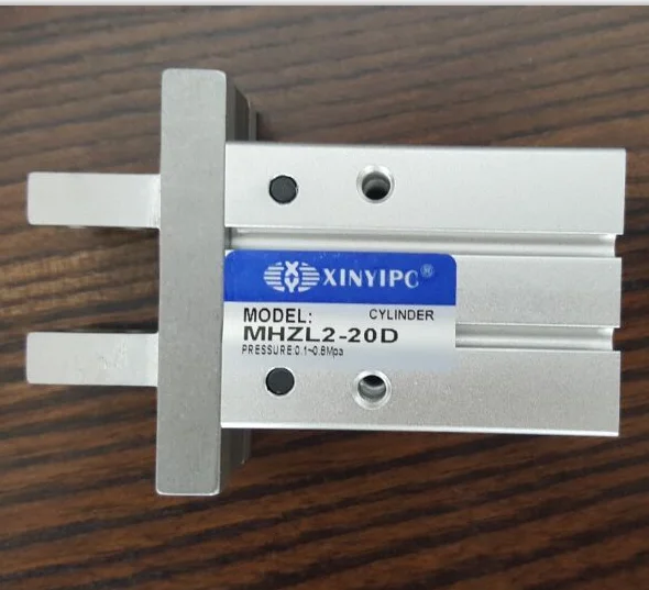 TS16949 certified factory MHZL2 SMC type long stroke Linear Guide Parallel Style pneumatic Air Gripper
