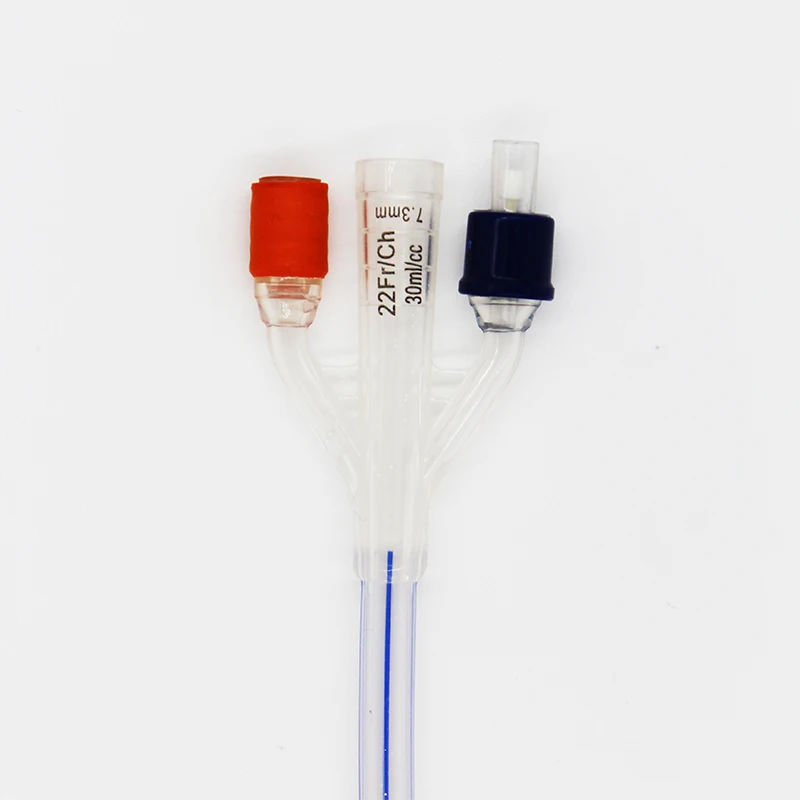 Different Size Medical Grade Disposable Sterile Silicon Foley Balloon Urinary Catheter