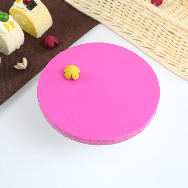 New design custom cake tools 14 inch greaseproof Cake bases 12mm corrugated cake drums