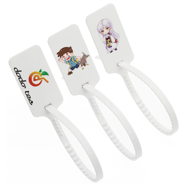 Junjinrui Security Seal High Strength Customized Logo Plastic Tag Shoes Custom Shoe Tag