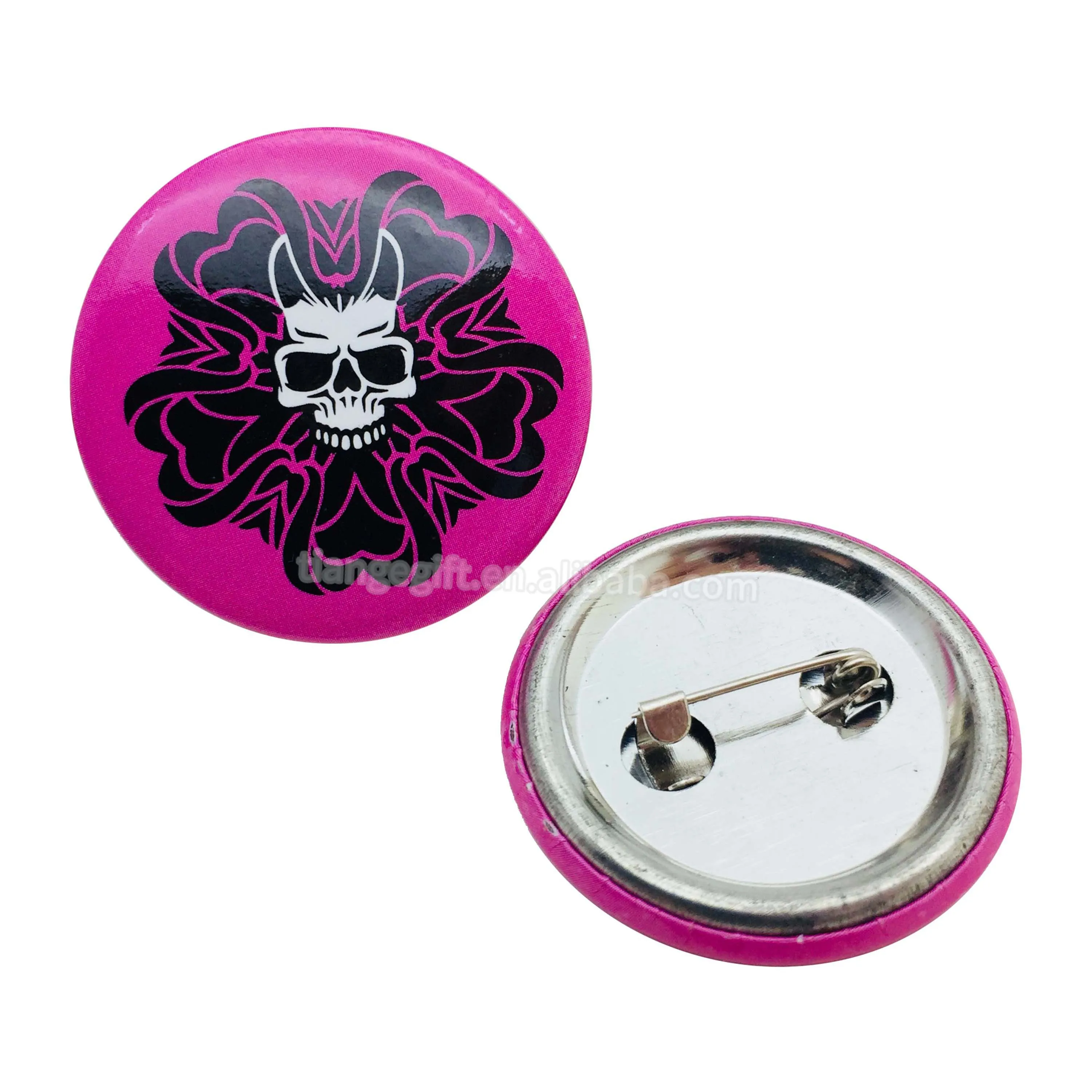 Custom Pins Metal Logo Badge Name Tag Badge 58mm Button Badge