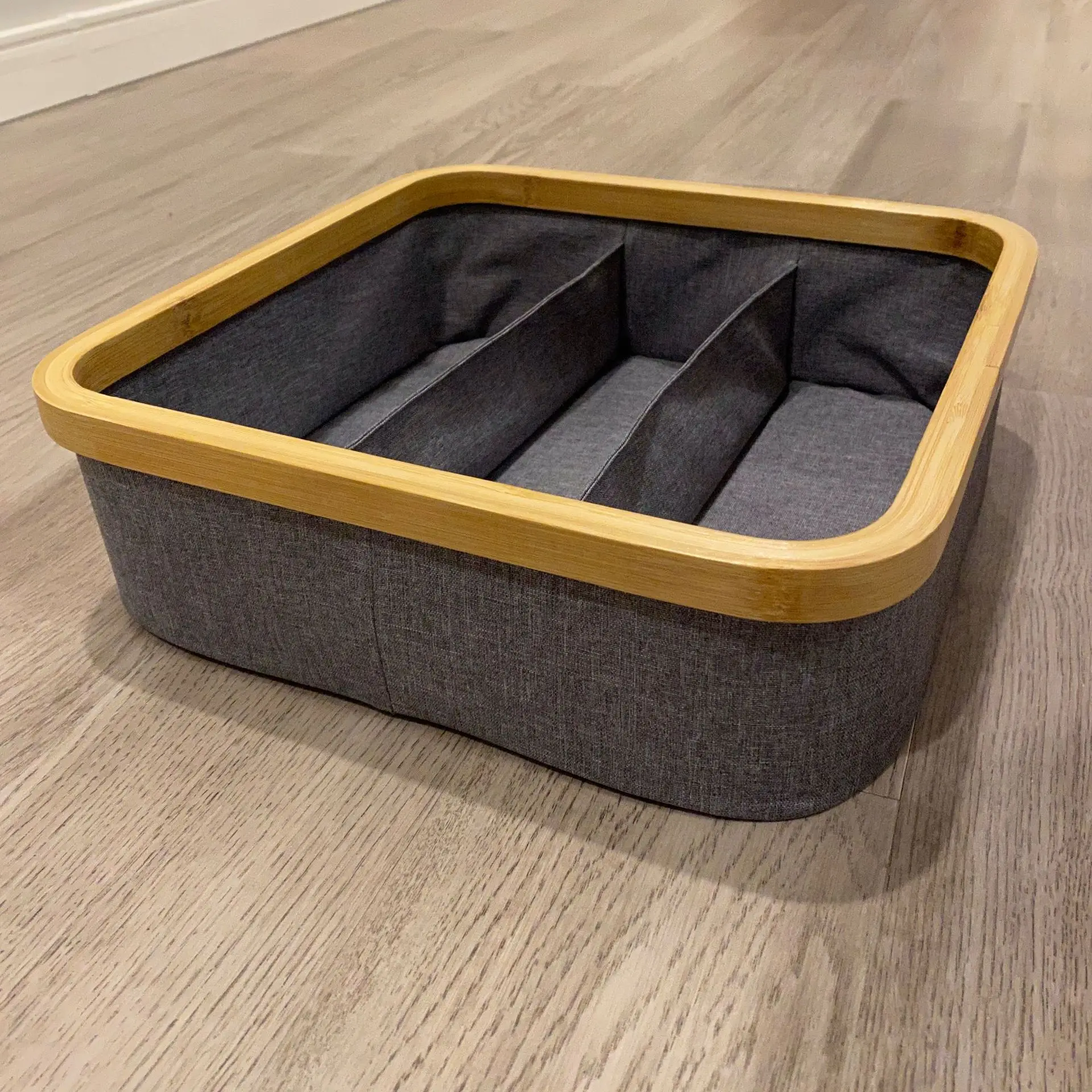 9 Cell Drawer Organizers Fabric Foldable Cabinet Closet Organizers and Storage Boxes Storage Boxes & Bins Clothing Organizer