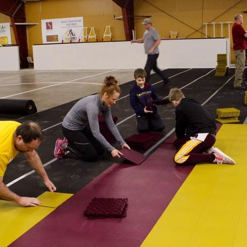 TOP quality Indoor hockey court inline flooring tiles portable roller skating rink flooring roller hockey floor tiles