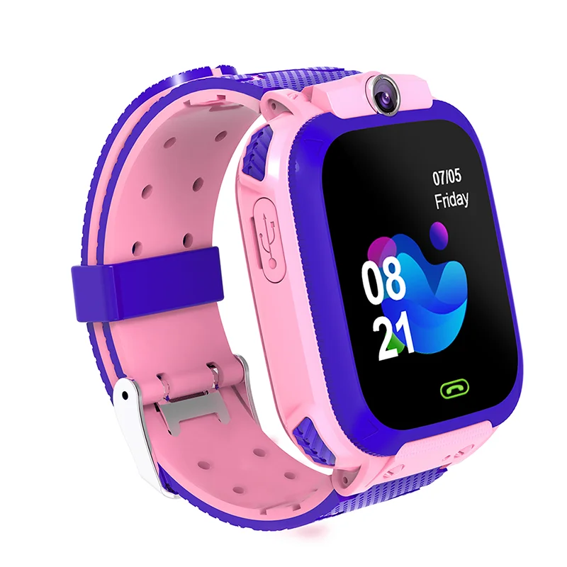 W23 Full Touch Screen Calling Phone GPS WIFI 2G SIM Card Children Kids Smart Watch