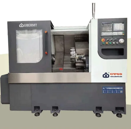 CT50 New Imported 12 Station Hydraulic Turret As Standard Small Mini Slant Bed Cnc Lathe