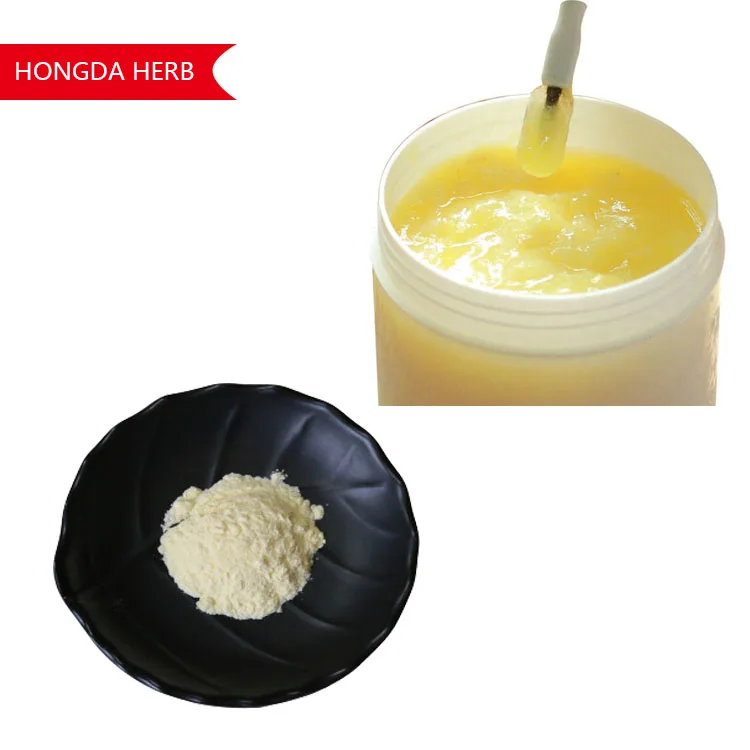 Water-solubility Freeze Dried Lyophilized Royal Jelly Powder 4% 5% 6% 10-HDA