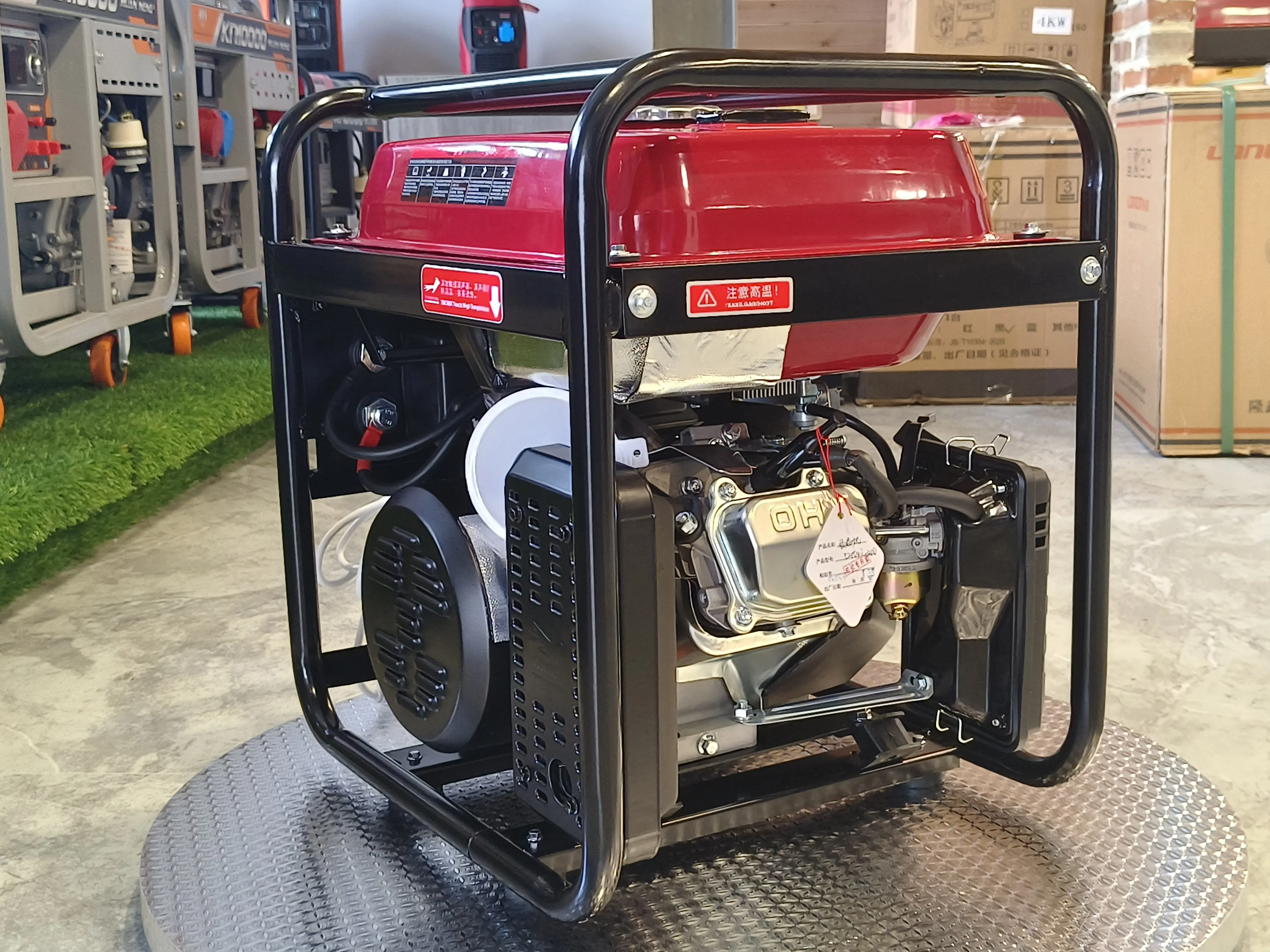 230A Arc Inverter Gasoline Welding Machine 4KW Engine Petrol Welding Generator For Industrial Using