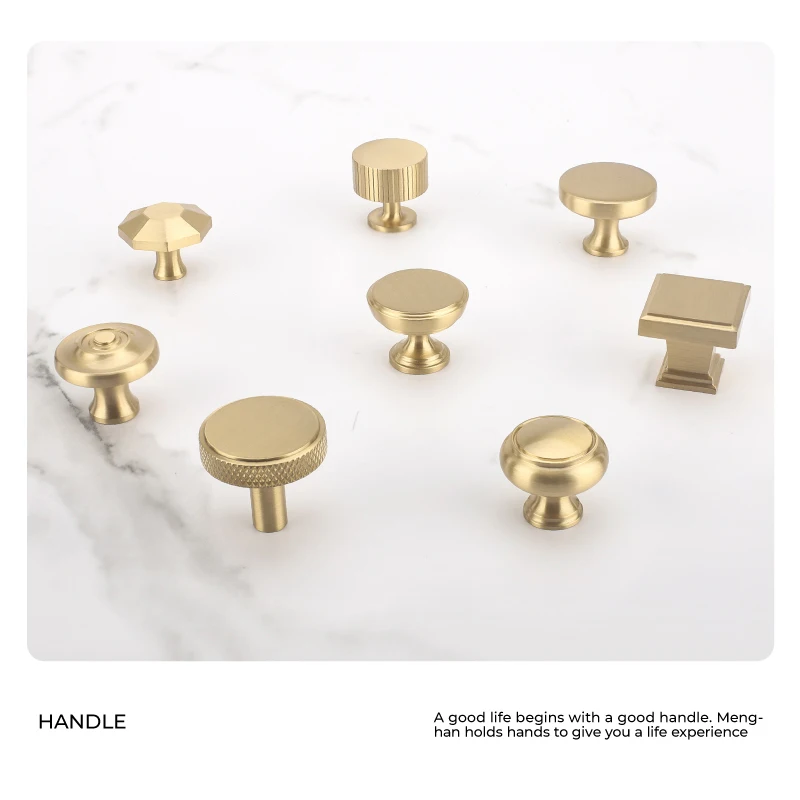 wholesale drawer knobs gold cabinet pulls brass cabinet knobs Ball handle 6650 custom made