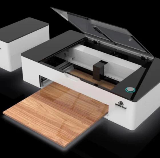 GWEIKE облако PRO вращающаяся ось резьба по стеклу бутылки дерево акрил 3D небольшая мощность домашняя лазерная резка