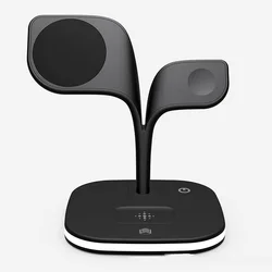 Hot Selling 3 in 1 Multifunction Fast Charging Wireless Charger For Watch Airpods Mobile Phones Wireless Charger