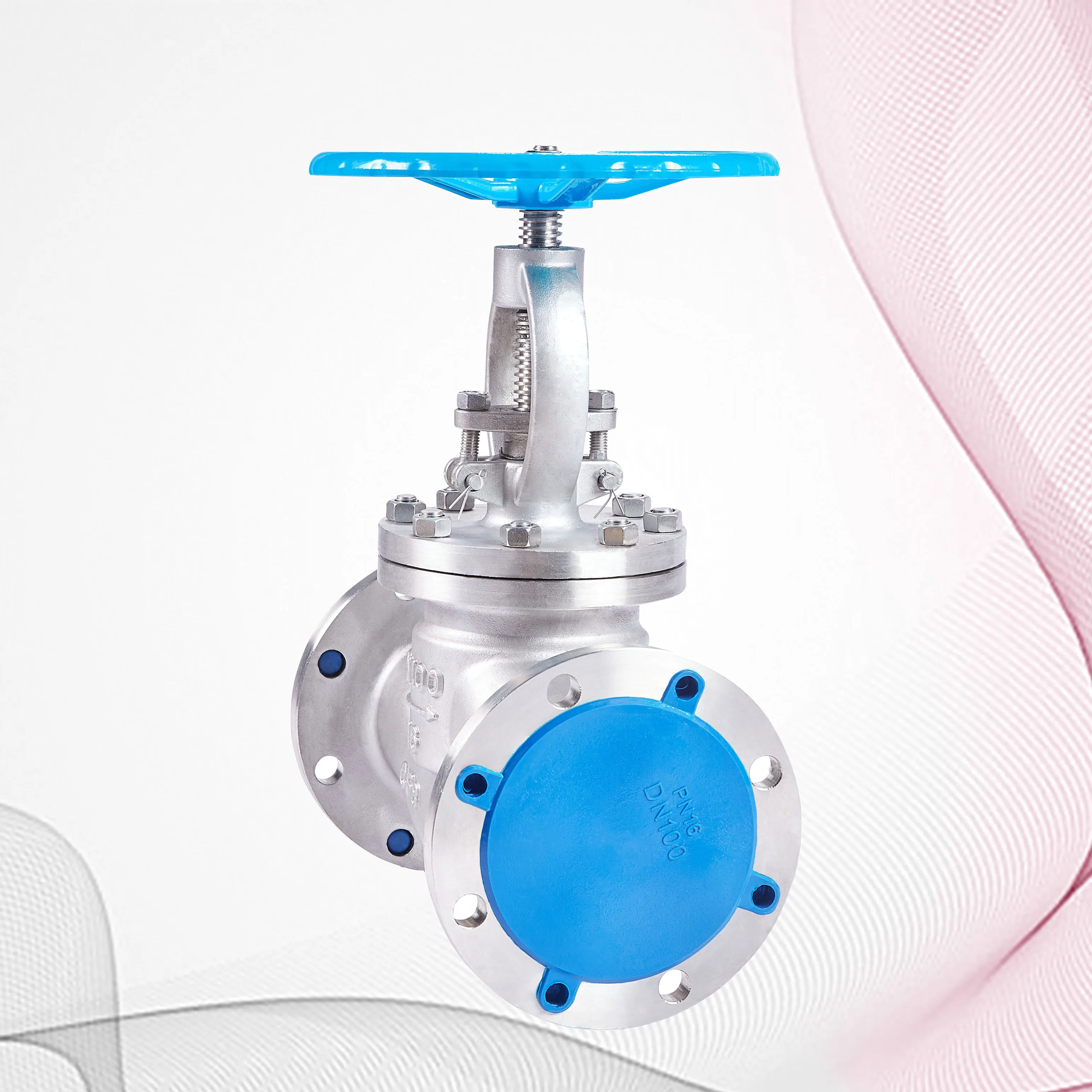 Carbon Steel Bellow Globe Valve Custom Electric Operated Globe Valve DIN PN16-PN40 Globe Valve