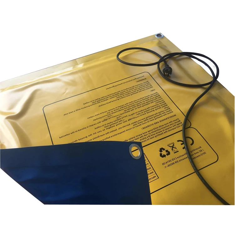 230v 1*1m Custom Flexible Heater Silicone Rubber Heater Silicone Heating Blanket