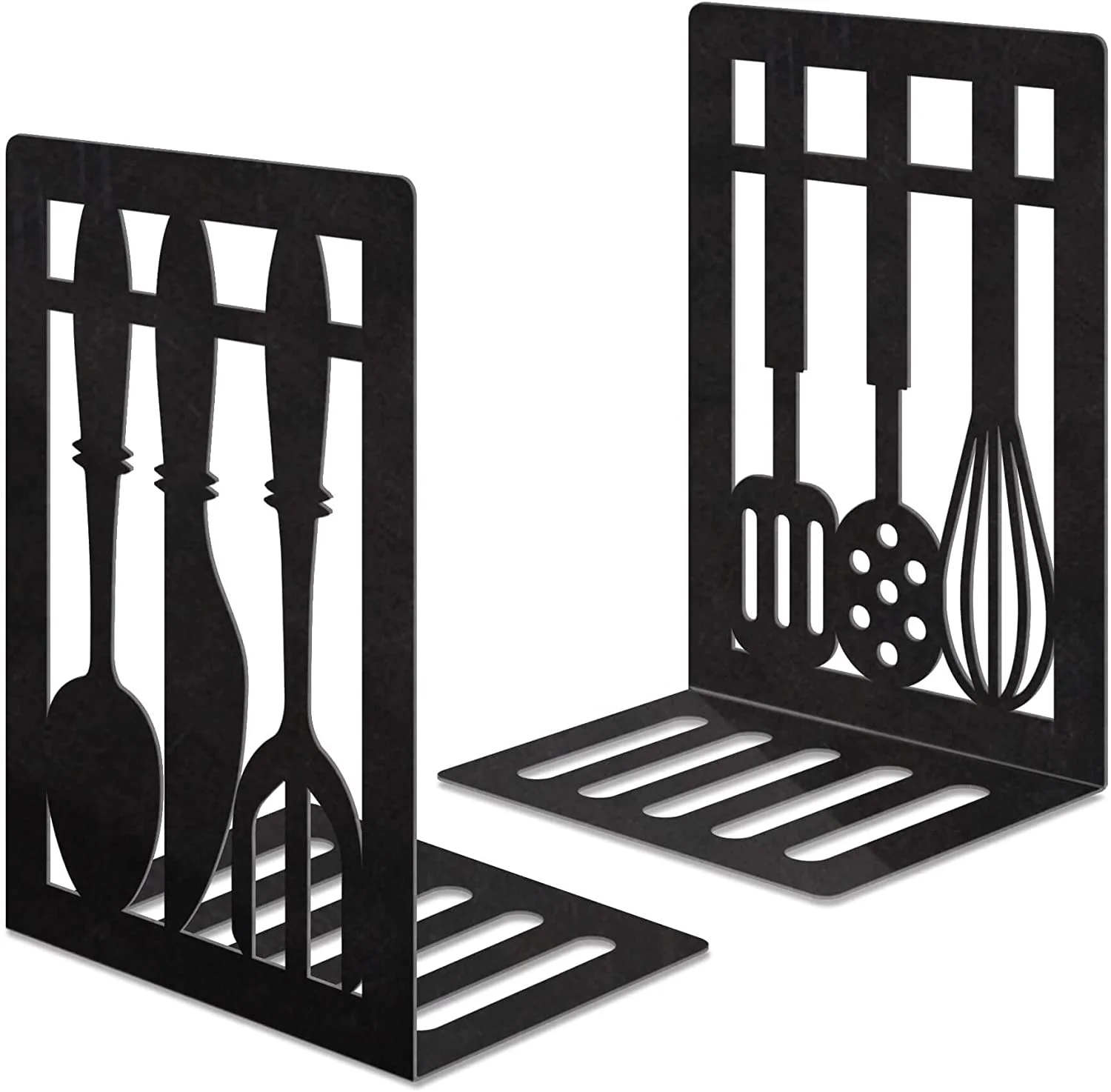 Металлические подставки для книг разных форм