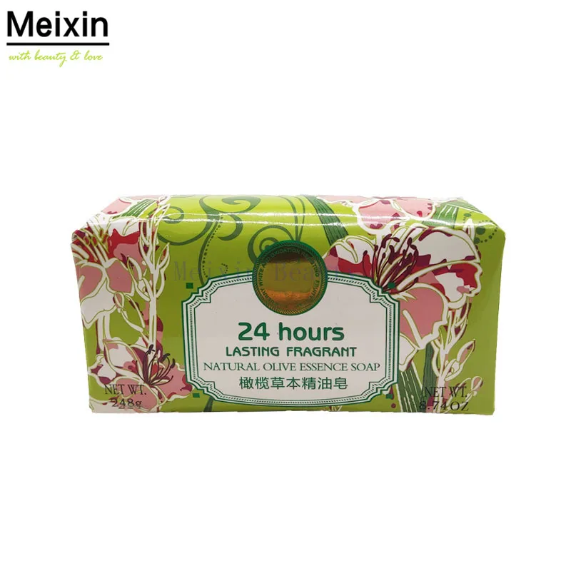 Meixin Customized Handmade Palm Olive Soap Face Deep Cleaning Bath Soap Olive Oil