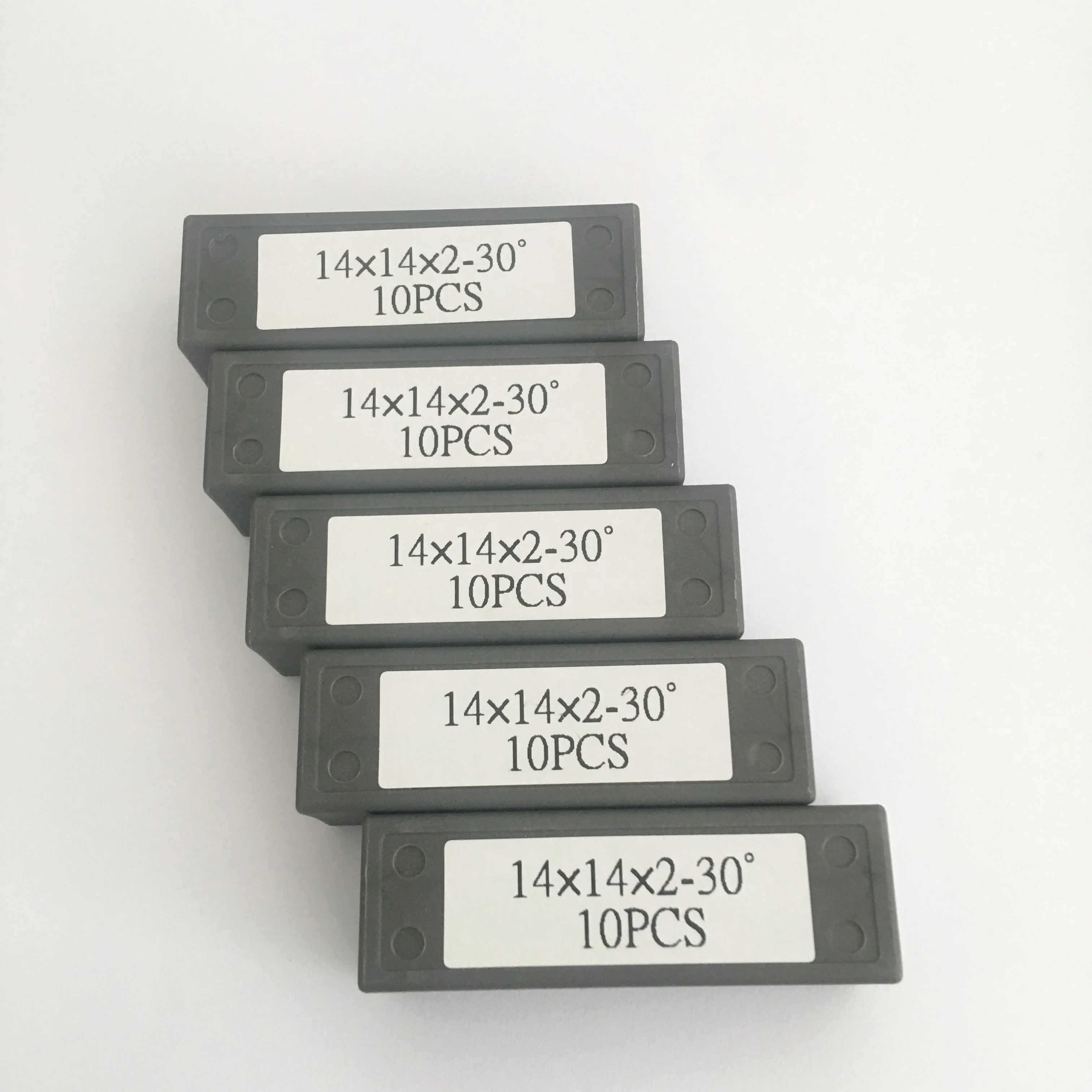 14*14*2 мм полированные вольфрамовые карбидные Реверсивные ножи для спирального резака