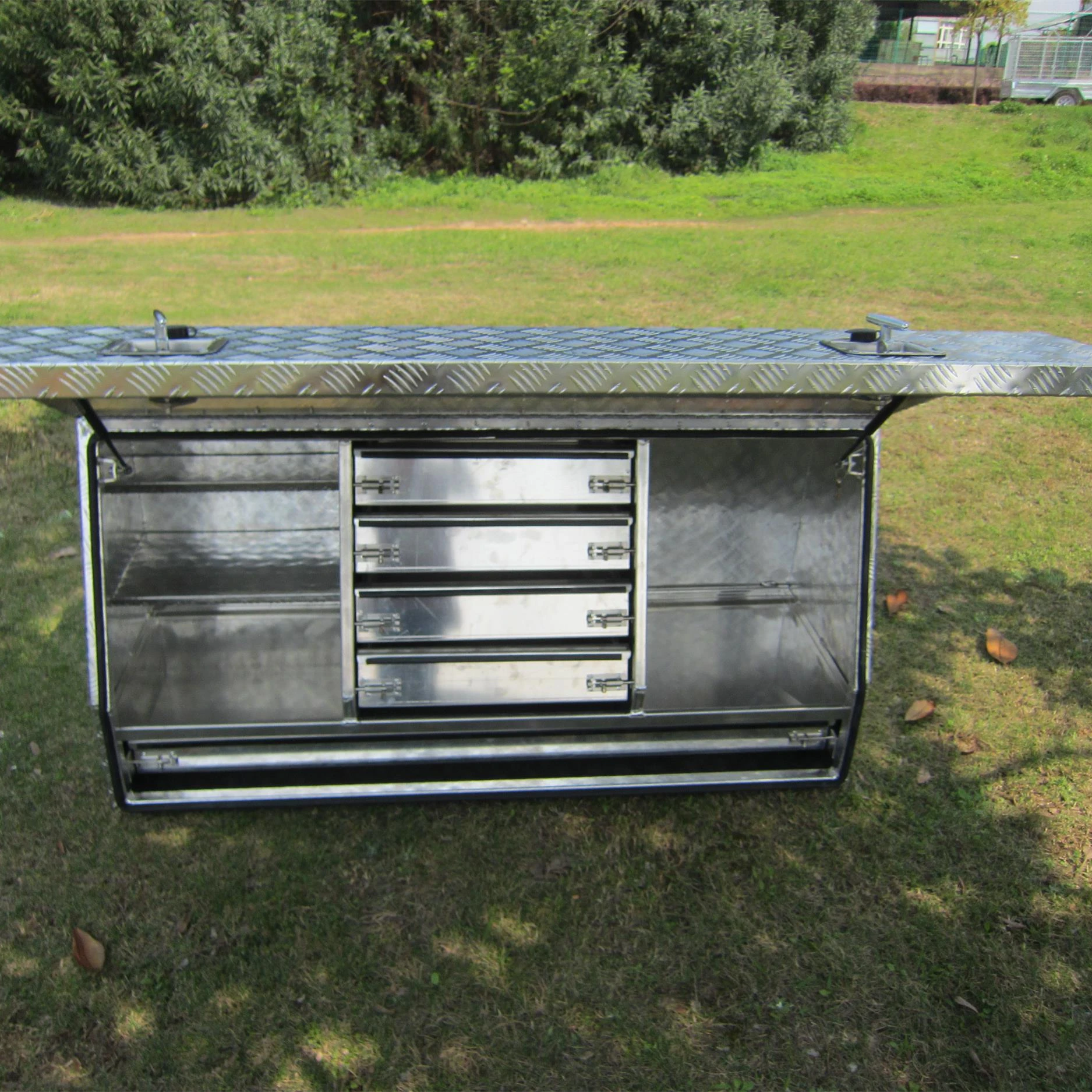 Heavy Duty aluminum tuff box truck tool box