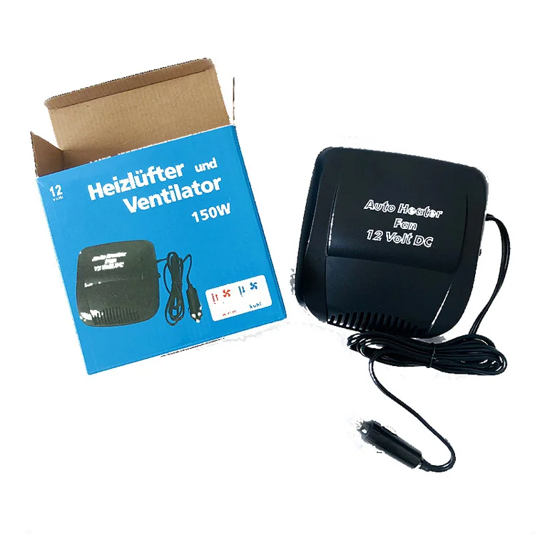 12V Car Defogger Low Price 150w Portable Car Heater Defrosts Defogger