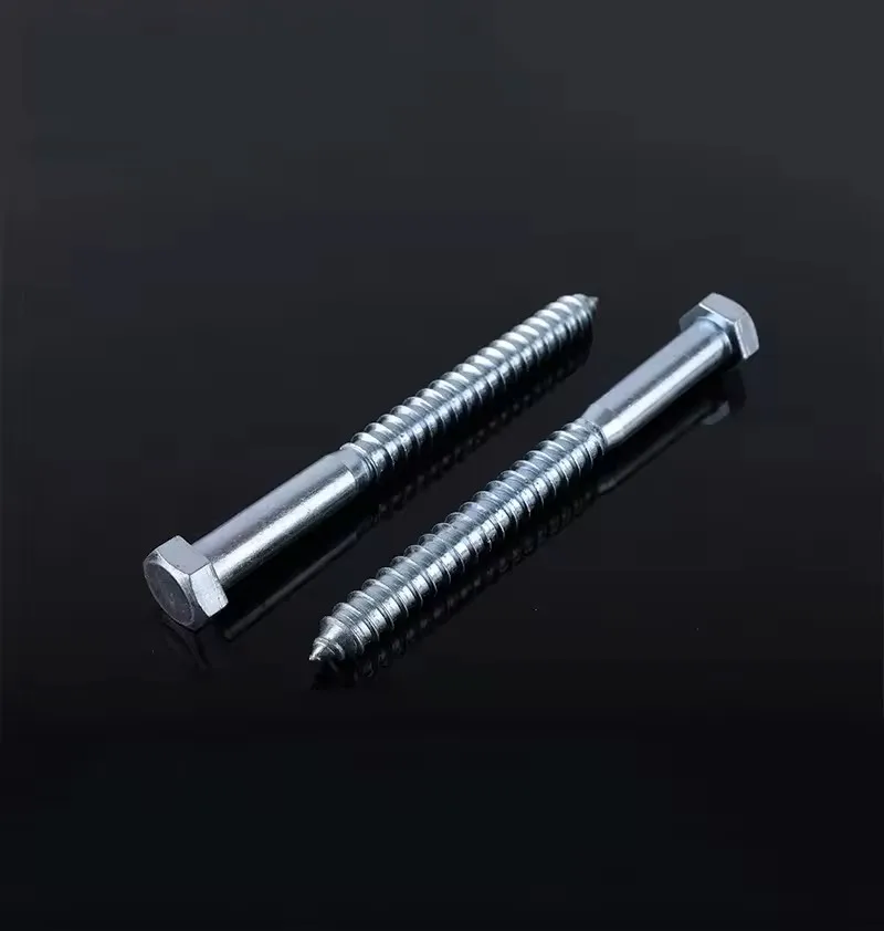 Оцинкованные винты с шестигранной головкой