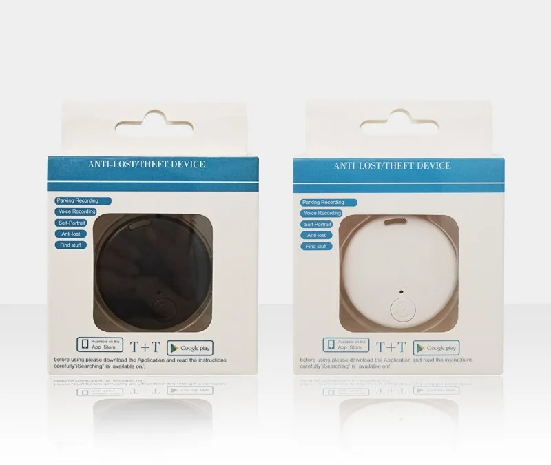 Трекер для домашних животных круговое bluetooth устройство защиты от потери умный портативный трекер двусторонняя сигнализация позиционирования приложений