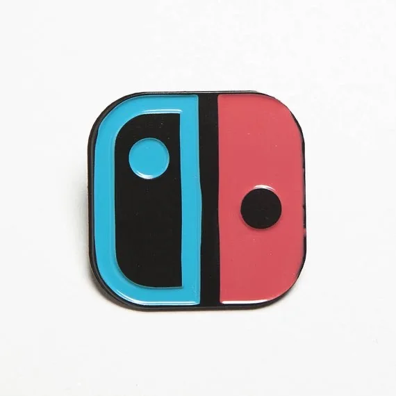 Hot Selling Manufacture Factory Enamel Pin Hard Custom Badge Custom Nintendo Switch  Enamel Pin