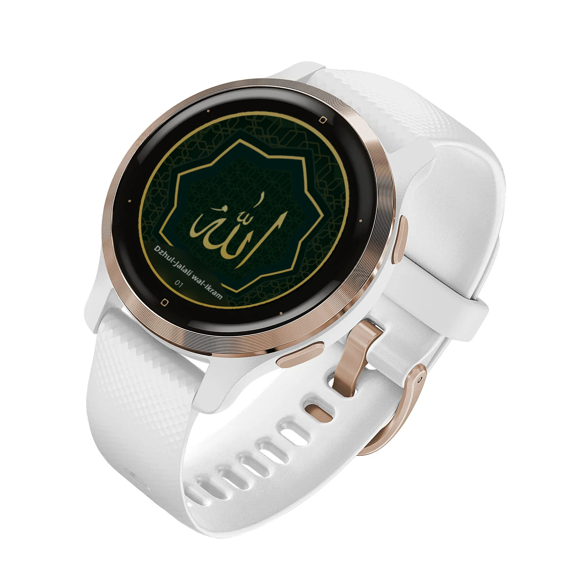 Мусульманские часы qibla умные azan direction носимые с пульсометражным мониторингом здоровья сна Молитвенное напоминание