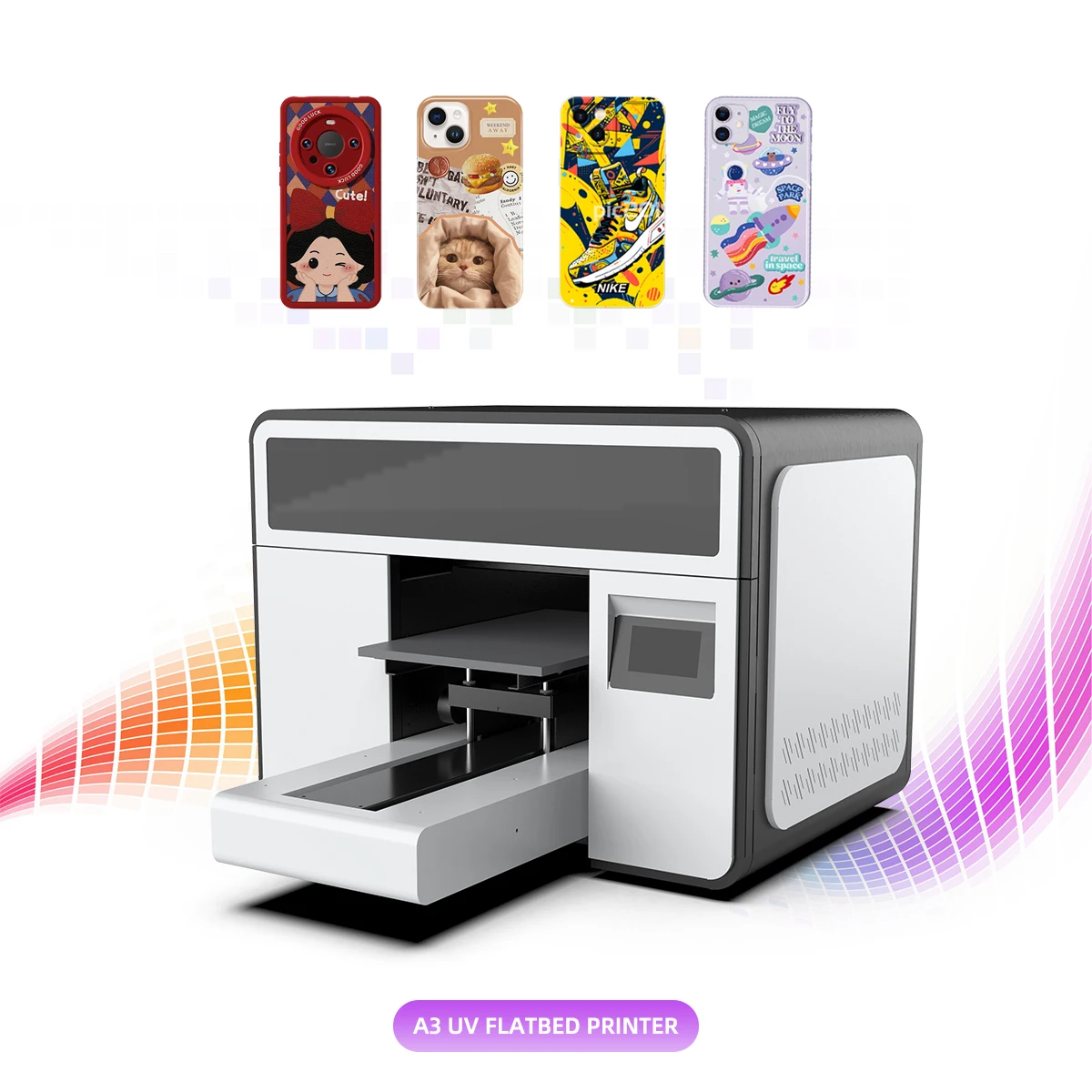 Factory Price A3 i3200 Inkjet UV Flatbed Printer For Pen Golf Ball Pvc Card Printing Shop Machines UV Printer For Small Business